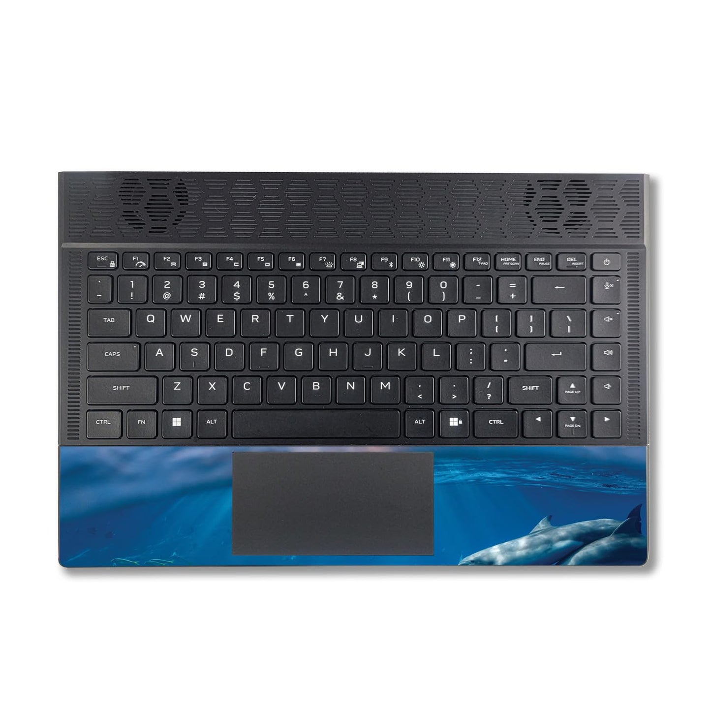 MightySkins Skin Compatible with Alienware X14 R2 (2023) Full Wrap Kit - Tranquil Swim | Protective, Durable, and Unique Vinyl Decal wrap Cover…