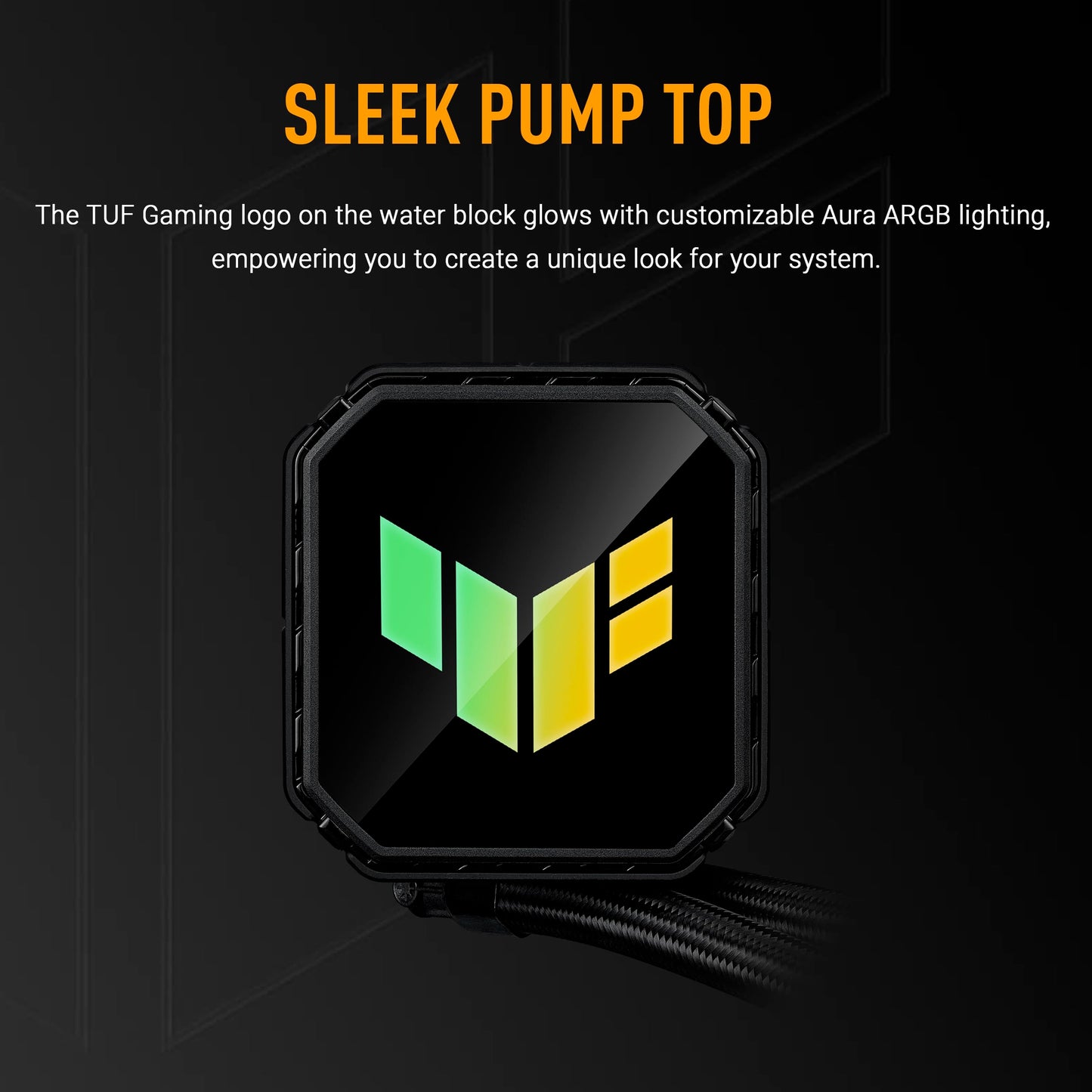 ASUS TUF Gaming LC III 360 ARGB AIO Cooler with pre-Installed & Integrated Triple Fans Designed for high Airflow and Static Pressure; efficient Pump
