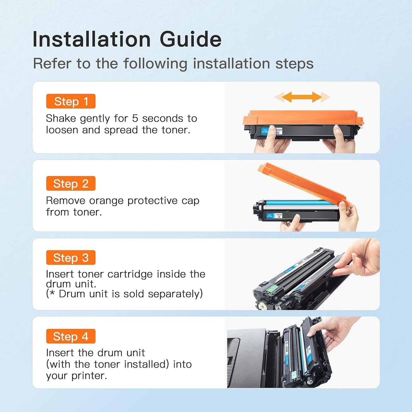 E-Z Ink Compatible Replacement for Brother TN225 TN-225 Toner Cartridge