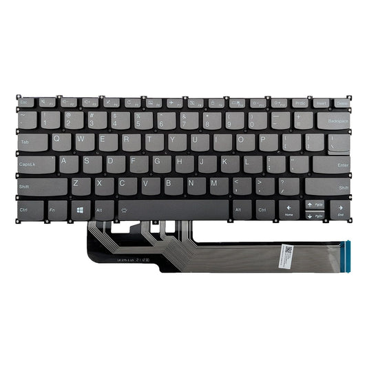 PAEBAI+ Replaccment Laptop Keyboard Backlit for Lenovo IdeaPad S540-14, YOGA 340-13, AIR 14 2019 US Layout Grey