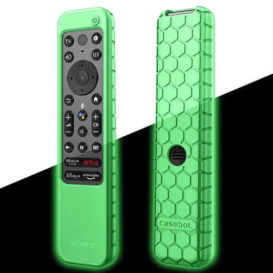 Fintie Protective Case for Sony RMF-TX920U RMF-TX910U RMF-TX900U RMF-TX810U RMF-TX800U Voice Remote Control 2025 2024 2023 2022, Honey Comb