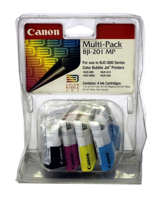 Canon BJI-201 Multi-Pack of Inkjet Cartridges (F47-0941-CL1)