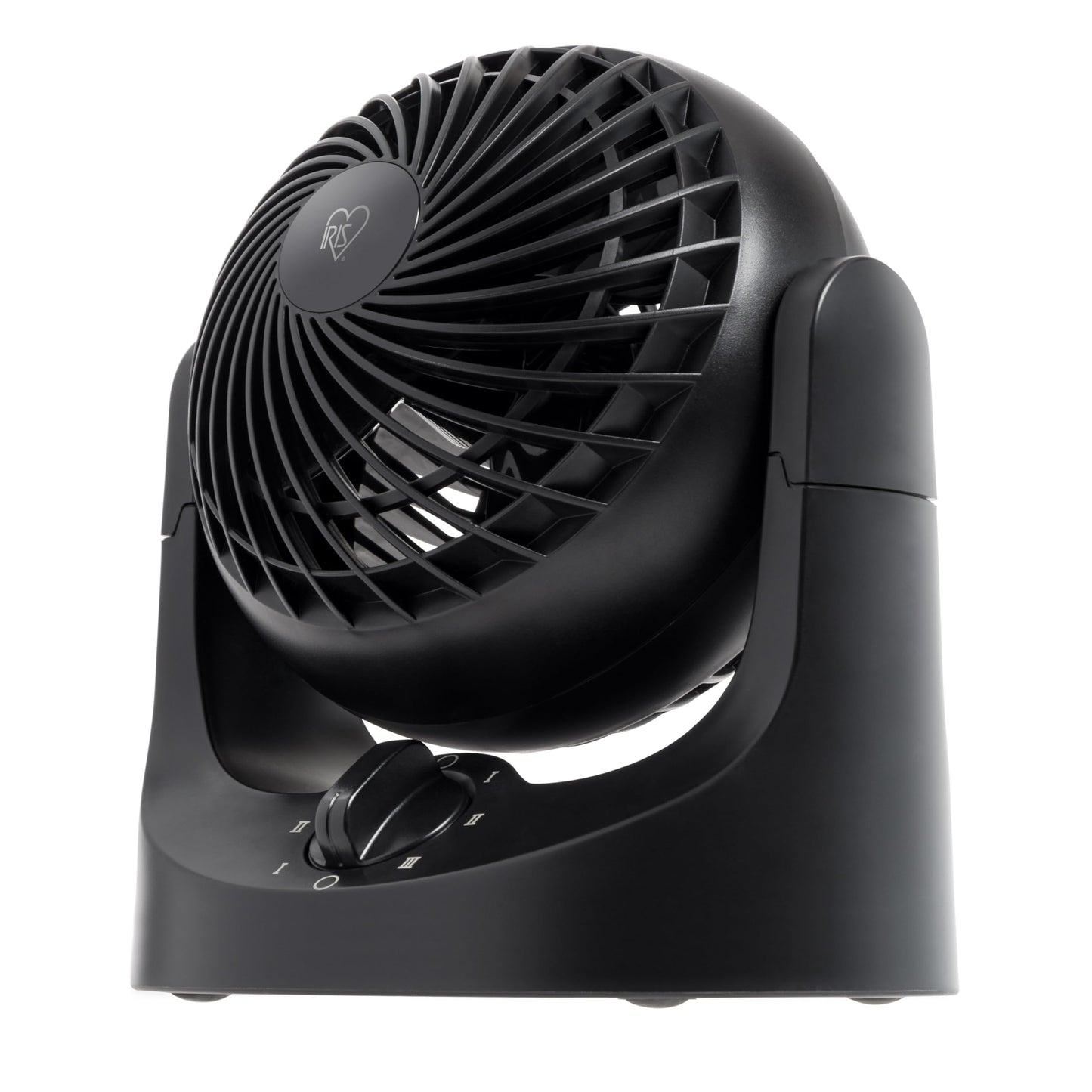 IRIS USA WOOZOO Mini Desk Fan, Dorm Bedside Office, Quiet, 112° Tilt, Black