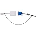 Universal CableTether - Cable Tethers (4 Pack) - Adjustable, Pre-Assembled, Secure Conference Display Adapters, Mac Adapters, VGA Adapters