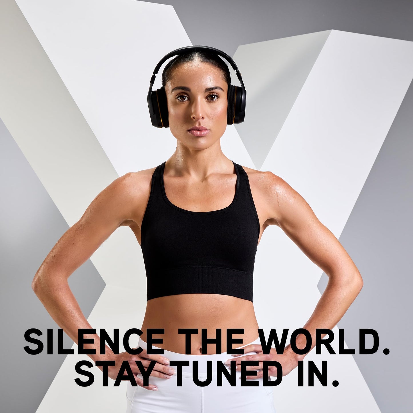 BlueAnt Pump X Wireless Over-Ear Headphones, Bluetooth, Powerful Bass, Active Noise Cancelling & Transparency Mode, Interchangeable Ear Cups, All-Day…