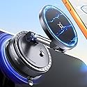 eSamcore Vacuum Magnetic Phone Holder for Car, for Magsafe Car Mount for Windshield, Foldable Stand Suction Cup for Mirror, Glass, Screen, Gym, Smooth