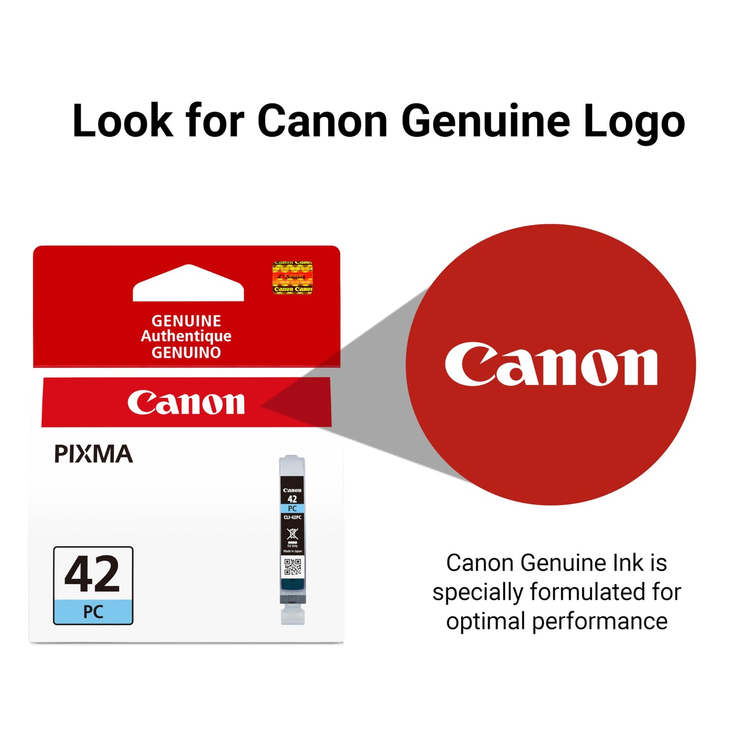Canon CLI-42 Genuine Photo Cyan Ink Tank, Compatible with PIXMA PRO-100 Printers