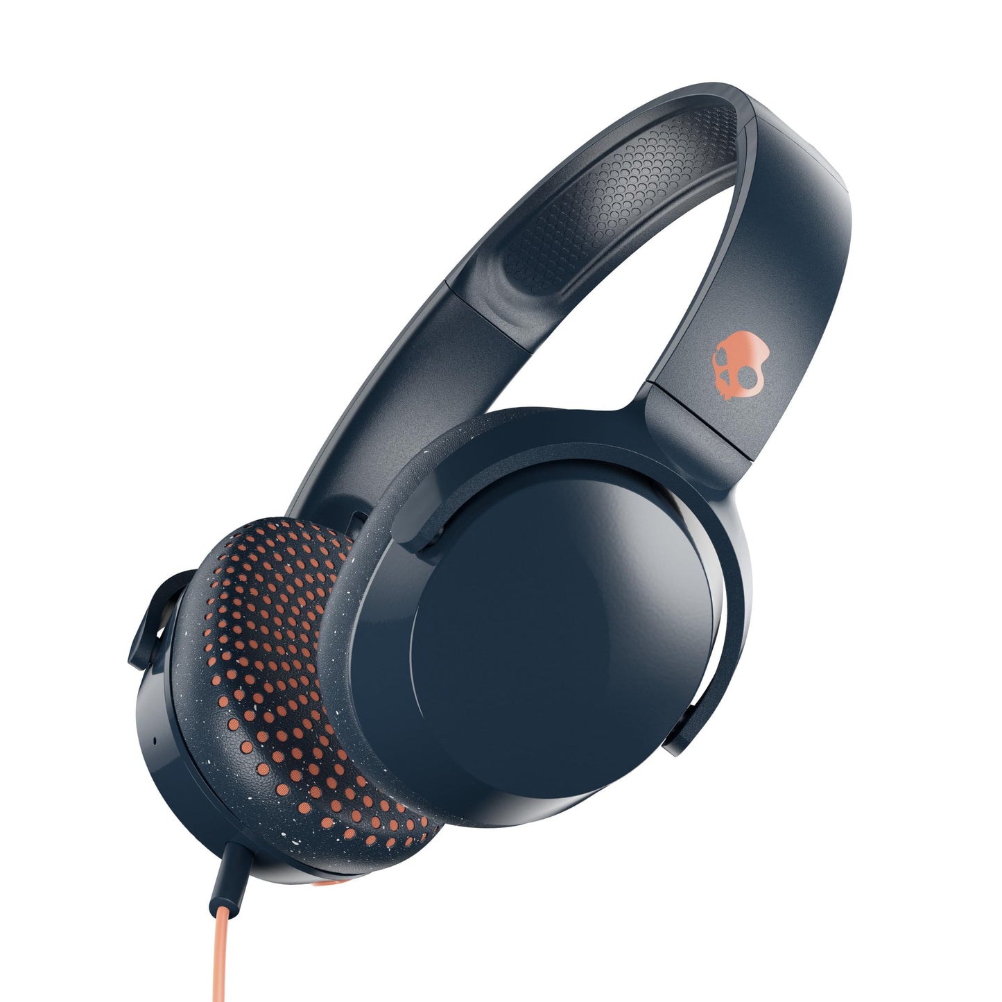 Skullcandy Riff On-Ear Wired Headphones, Convenient for Travel with 3.5mm AUX Plug, Built-in Microphone, Foldable Lightweight Comfortable Design…