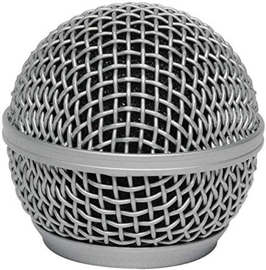 Stagg SPA-M58H Mesh Grille Cover for Spherical Head Microphone - Chrome