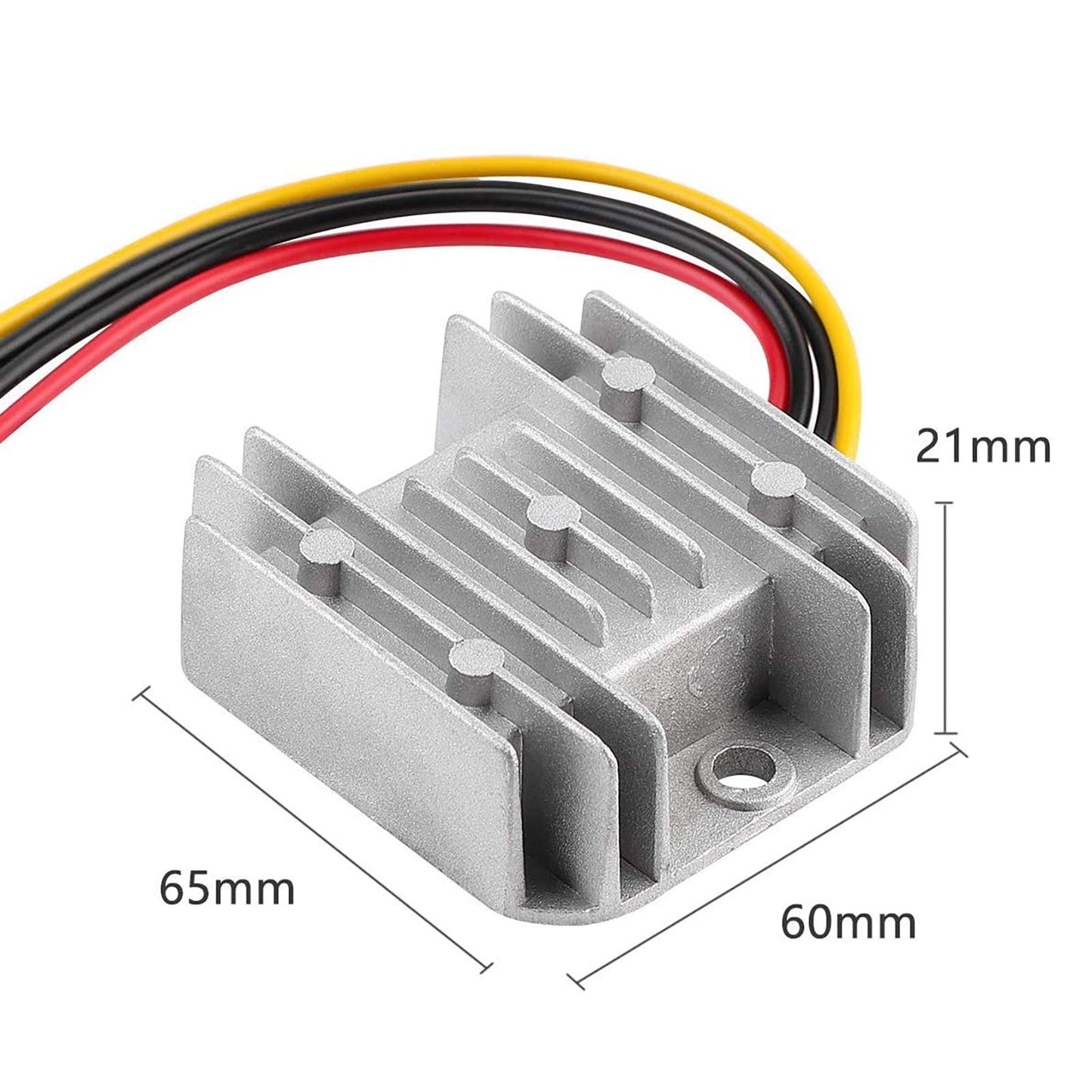 dkplnt 50W DC-DC 12V 24V to 5V 10A Converter Power Vehicles Power Supply Waterproof