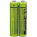 Cerepros 2 BK-40AAABU 1.2V 400mAh Battery Packs for Panasonic BK40AAABU Highpower Corun Cordless Phone