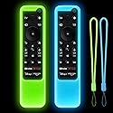 [2-Pack] Climberer Cover for Sony TV Remote, Compatible with RMF-TX910U/TX810U/TX900U/TX800U/TX811U and More Sony Bravia TV Remotes, with Lanyard