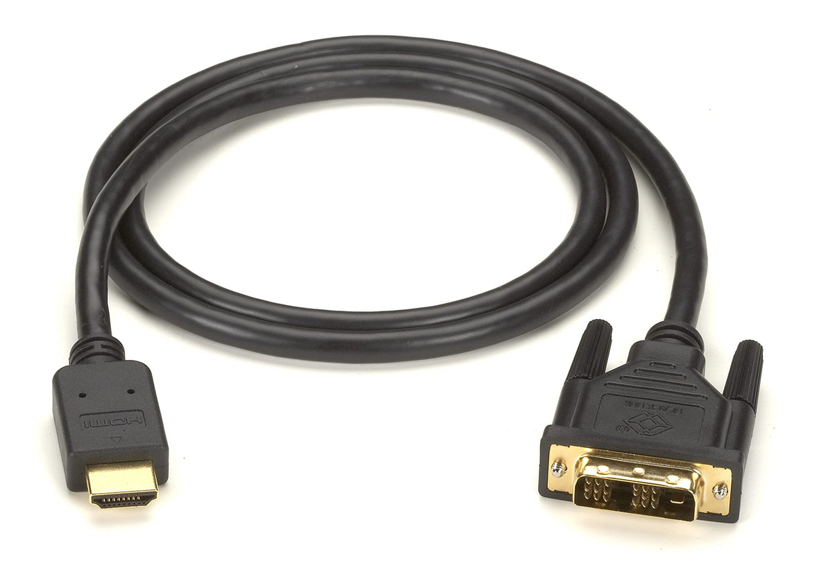Black Box HDMI Male to DVI Male Cable 1M
