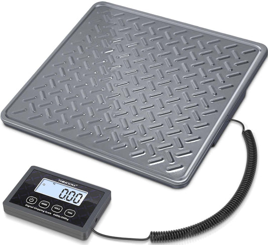 THINKSCALE Shipping Scale, 440 lb x 1 oz Heavy Duty Digital Postal Scale