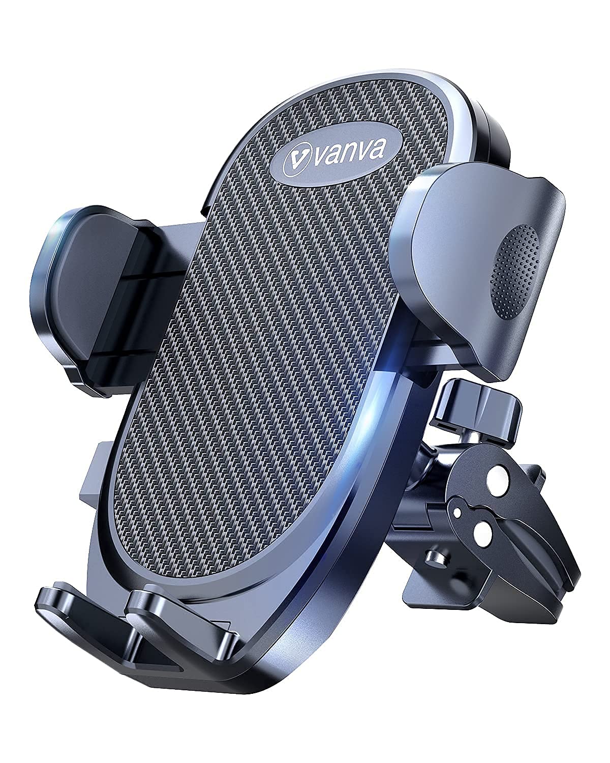 vanva Universal Air Vent Car Mount, [ Big Phones & Thick Case Friendly ] Cell Phone Holder for Car Hands Free Clamp Cradle Vehicle fit for All Apple