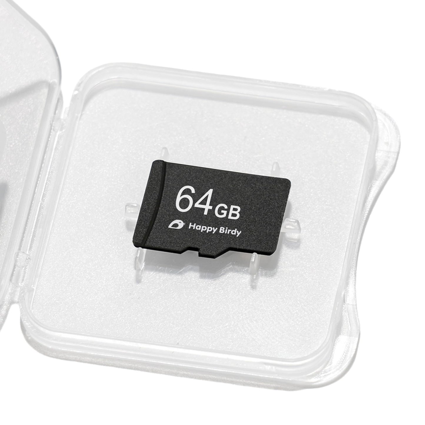 WuzuTech Happy Birdy 64GB MicroSD Card - TF Memory Card for Happy Birdy Smart Feeder | U3 A1 | 4K Video Recording | Waterproof, Heat-Resistant