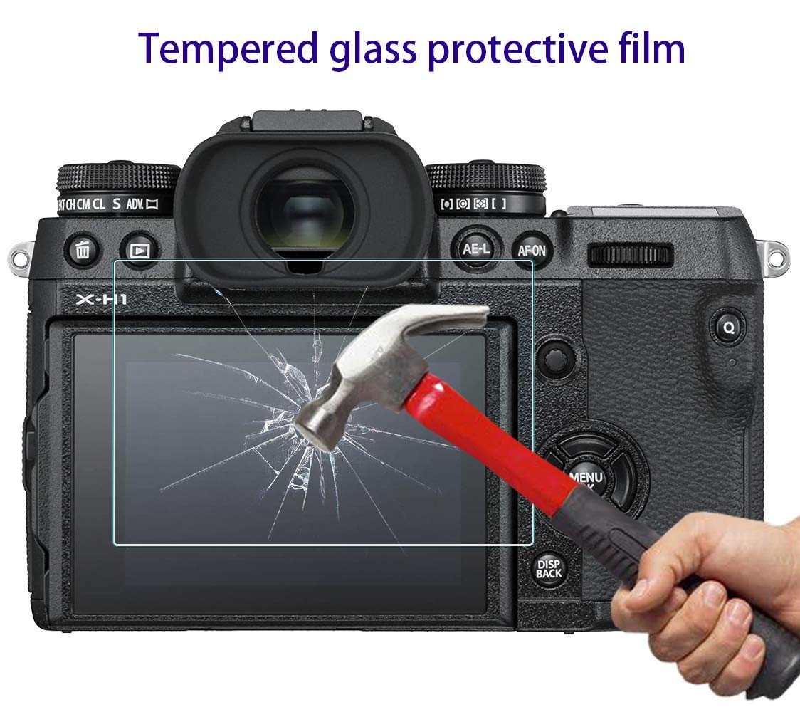 HUIPUXIANG X-T5 Screen Protector for Fuji Fujifilm XT5 Camera (for accessories),[3 Pack] 0.3mm High Definition 9H