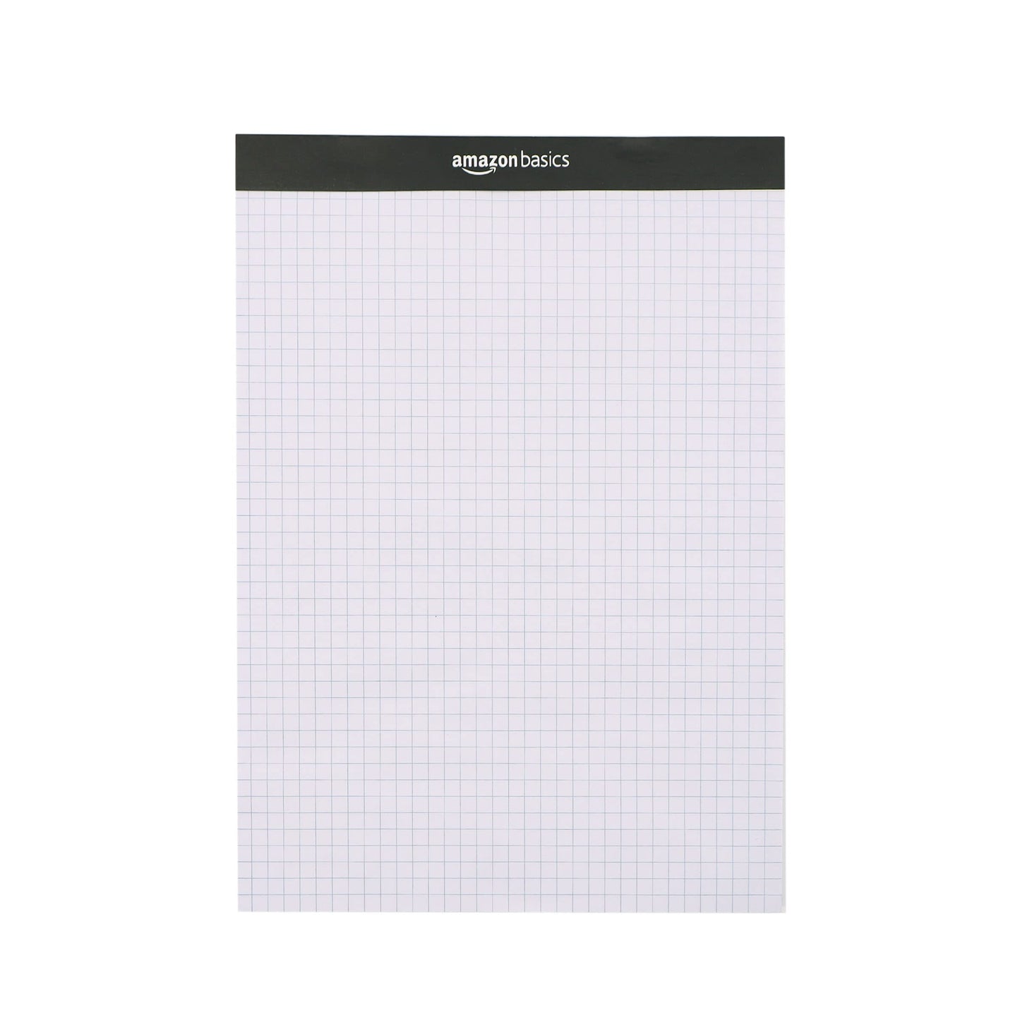 Amazon Basics Paper Pad - Quad-Ruled, 8.5" x 11.75", 2 pcs per Pack,12 packs per carton