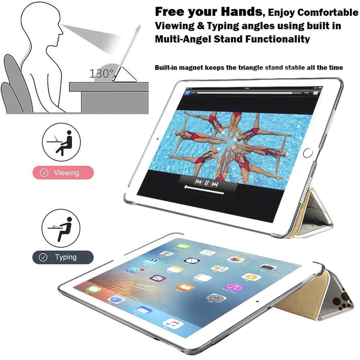 DuraSafe Cases for iPad 2 3 4 Generation [iPad 4th iPad 3rd iPad 2nd Old Model ] 9.7 Inch A1458 A1416 A1395