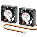 Wathai 2 pcs 40mm x 10mm DC Brushless Fan 12V 3Pin Cooling for 3D Printing, PC Computer Case, CPU Replacement, Graphics Card, Raspberry PI