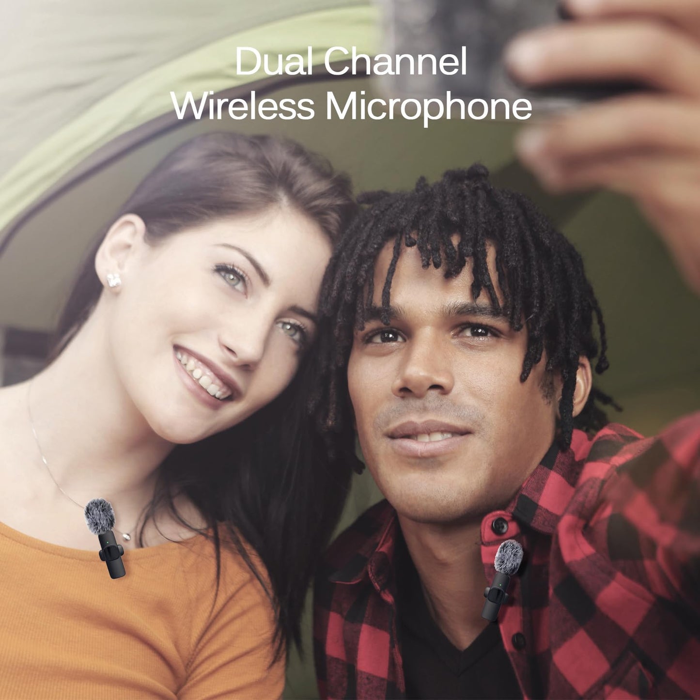 Labstandard Professional Wireless Lavalier Lapel Microphone for iPhone, iPad, mini Video Recording Mic forInterview Video Podcast Vlog