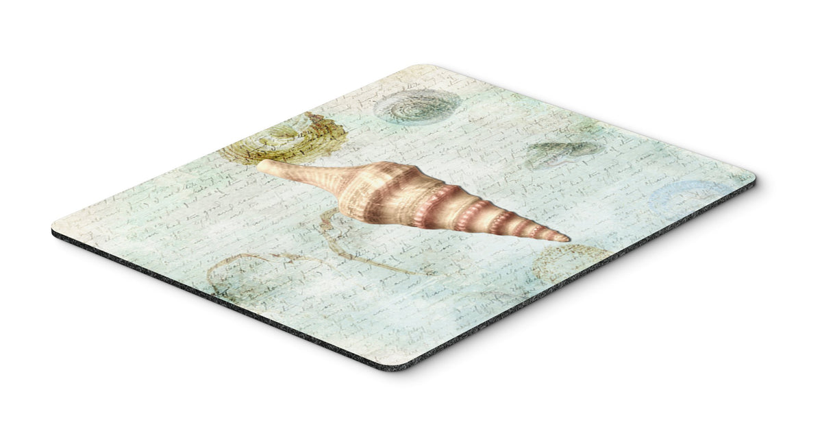 Caroline's Treasures SB3049MP Beach Horse Conch Shell Mouse Pad, Hot Pad or Trivet for Home Office Gaming Working Computers Laptop Mouse Mat,Washable