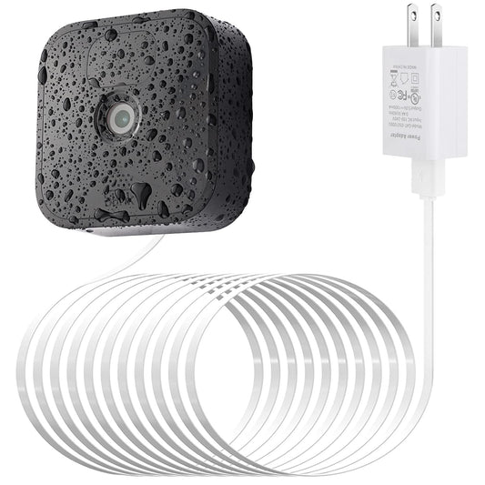 Power Adapter for Blink XT / XT2 & Blink Outdoor (3rd Gen) Camera, with 25ft/7.5m Weatherproof Cable Continuously Charging Your Security Camera, No