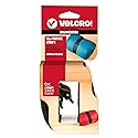 VELCRO Brand All-Purpose Straps | Strong & Reusable | Perfect for Fastening Wires & Organizing Cords | Black, 36in x 2in | 2 Count