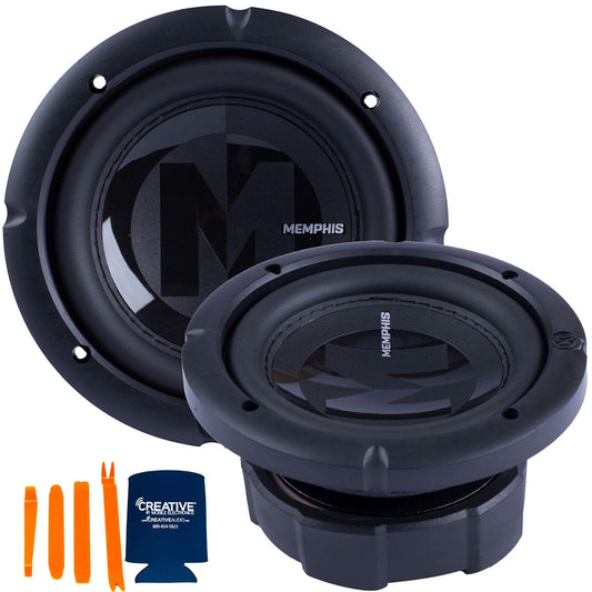 Memphis - Two Power Reference 6.5" Selectable 2 or 4 Ohm Subwoofers