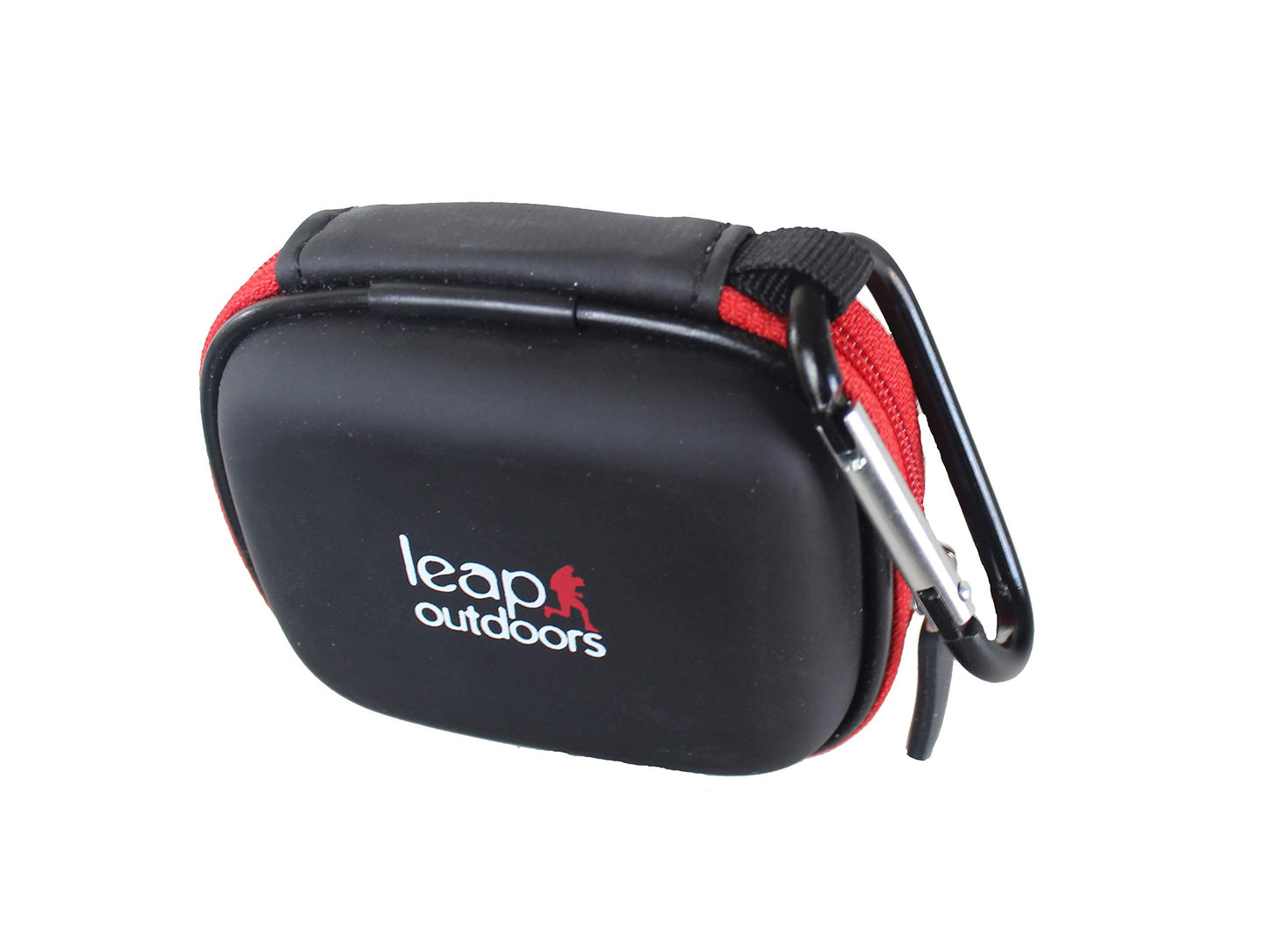 Leap Outdoors Weather-Resistant Protective SD Memory Card Storage Case for Photography & Trail Camera - 12 SD Cards, Mesh Pocket