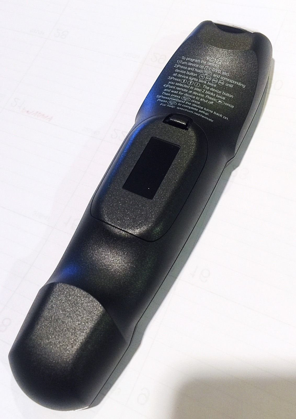 Spectrum, Time Warner Cable Box Remote Control RC 122 Universal Remote Control Compatible with Time Warner, Brighthouse and Charter cable boxes