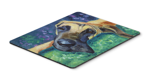 Caroline's Treasures 7434MP Great Dane Hard Day Mouse Pad, Hot Pad or Trivet for Home Office Gaming Working Computers Laptop Mouse Mat,Washable Large