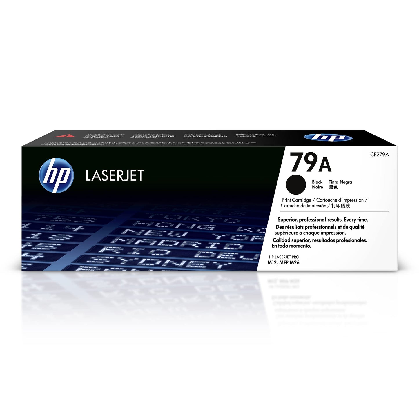 HP 79A Black Toner Cartridge | Works LaserJet Pro M12 Series, LaserJet Pro MFP M26 Series | CF279A