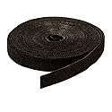 NavePoint 1/2 Inch Roll Hook and Loop Reusable Cable Ties Wraps Straps - 5M 15ft 4-pack