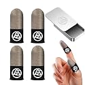 Kumprohu Game Finger Sleeve,Breathable Finger Sleeves for Game Mobile Game - Thumb Sleeves for Smooth Extremely Thin, Finger Sleeves Fit Phone Tablet