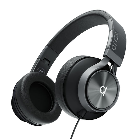 ARTIX CL750 Over Ear Headphones Wired with Mic & Volume Control, Audio with 100% Noise Cancelling Computer Wired, Plug in for Laptop, Dj Corded…