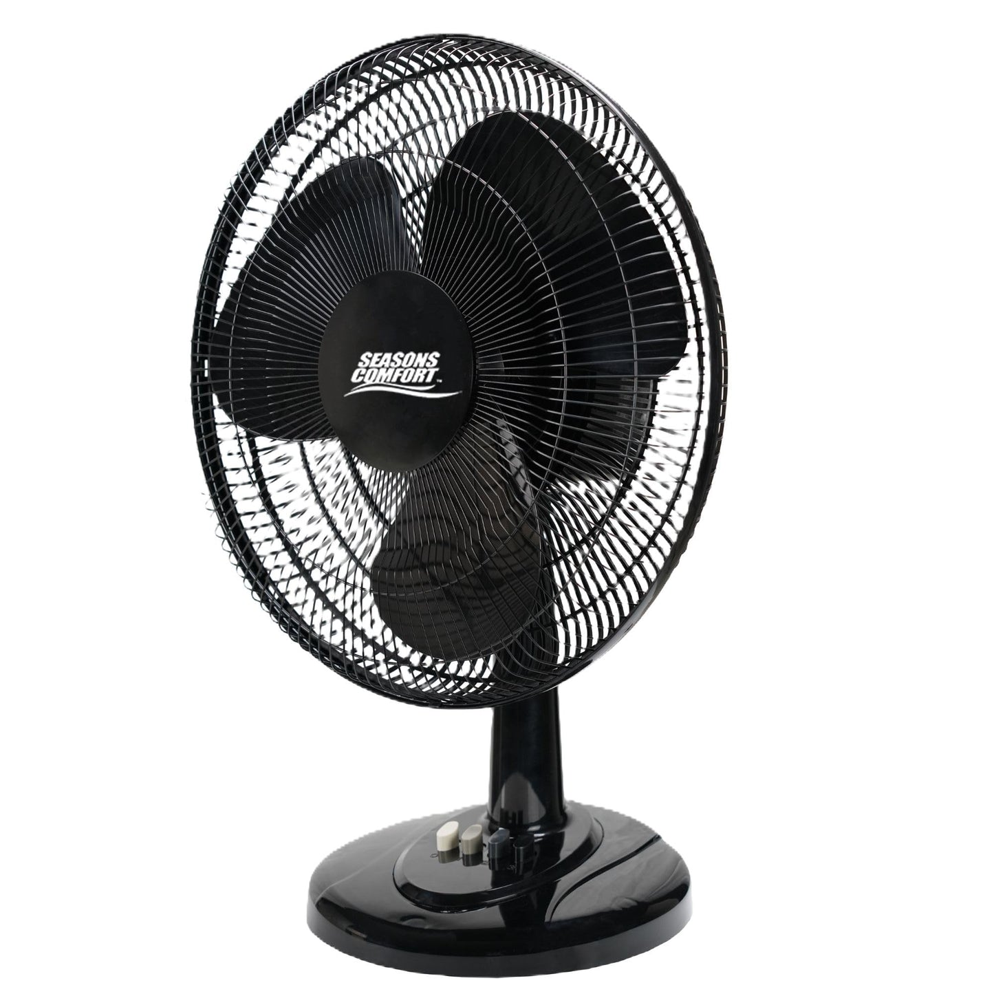 Seasons Comfort 16" Table Fan, Adjustable Tilt, Oscillating, 3 Speed -FTT16