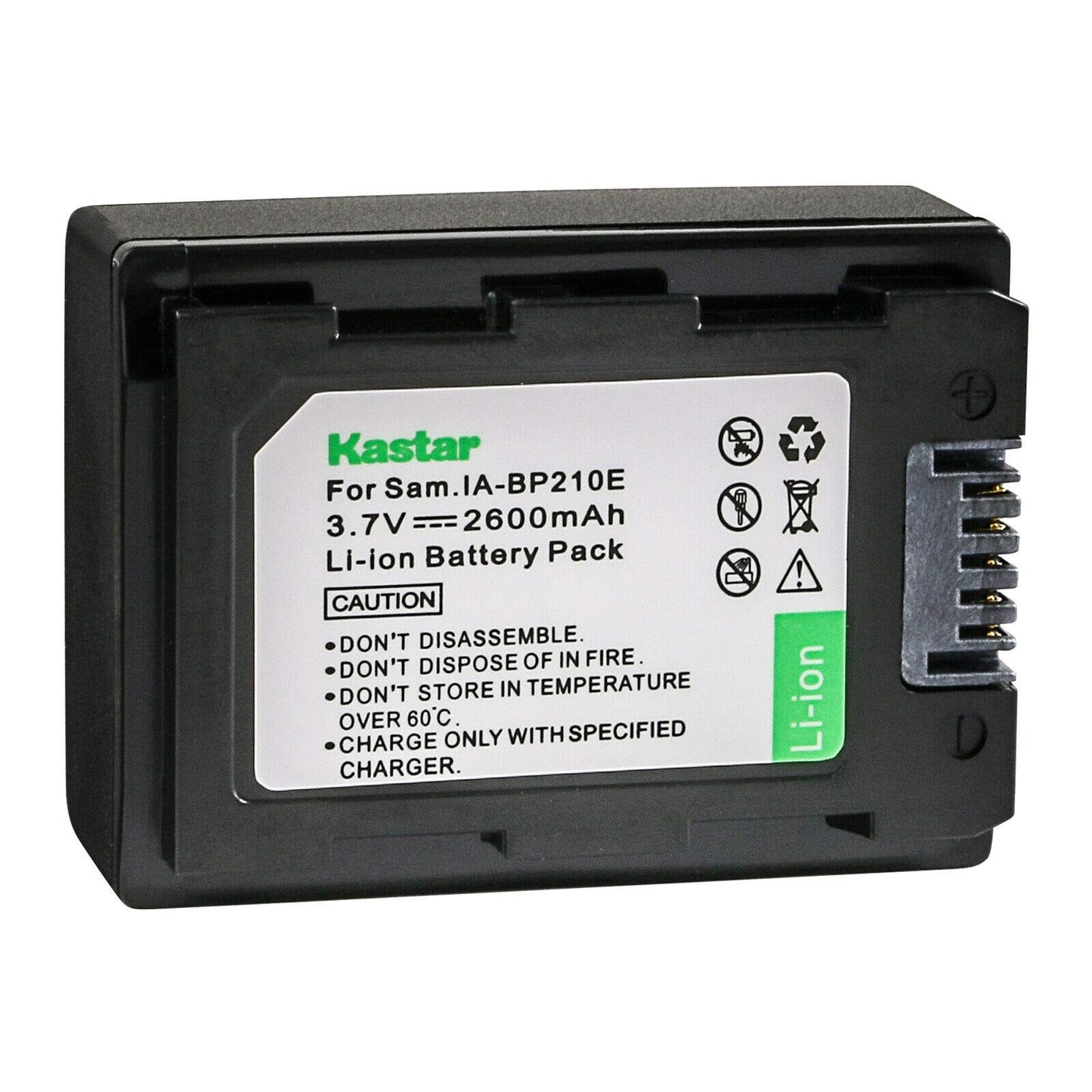 Kastar Battery 1-Pack Replacement for Samsung IA-BP420E, IA-BP210E, IA-BP210R, IA-BP105R Battery, Samsung SMX-F50SN, SMX-F50UN, SMX-F50BP