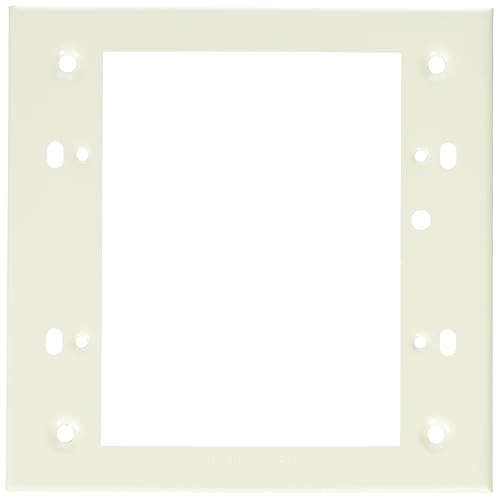 Legrand Wiremold V5751-2 Metal Raceway for Extending Power, 500 and 700 Series, 2 Gang Flush Type Extension Adapter Box, 15/16" Deep, Ivory (1 Pack)