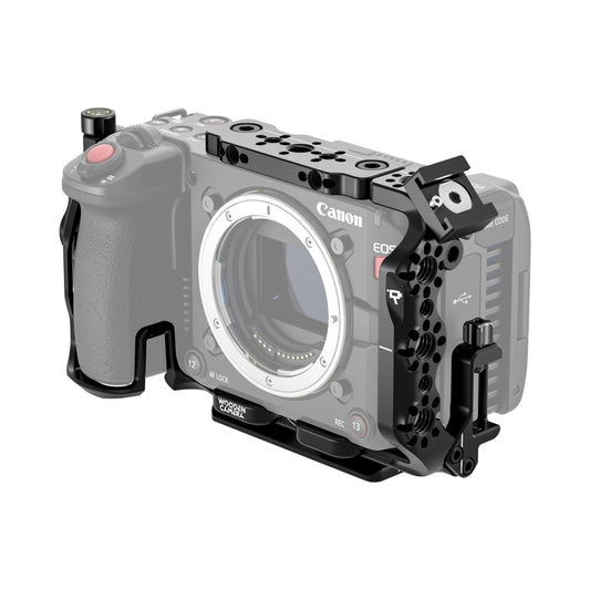 Wooden Camera Full Cage for Canon EOS C50 - Precision-Fit Modular Professional Camera Cage with Accessory Mounting for Cinema Production