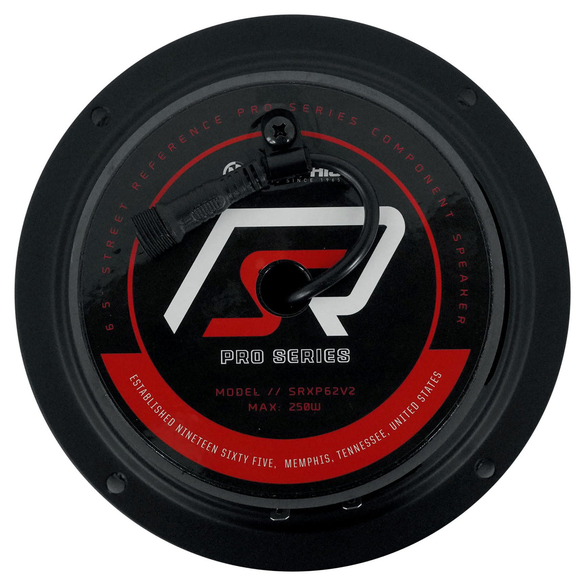 Memphis Audio SRXP62V2 SRX Pro 6.5" 250w Midrange Car Speaker w/LED Mid-Bass