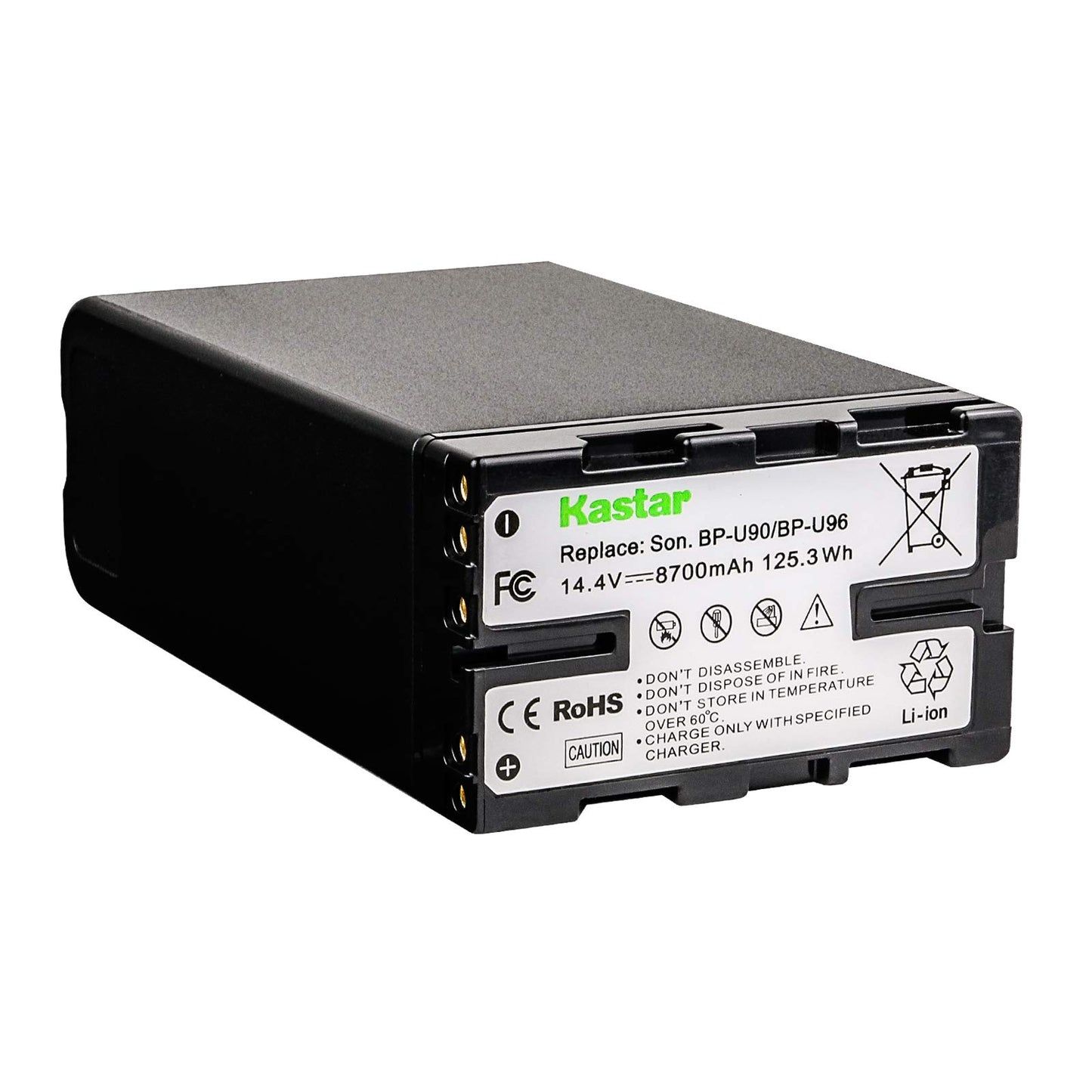 Kastar Battery for Sony BP-U90 BP-U60 BP-U30 PXW-FS7/FS5/X180/FX9 PMW-100/150/150P/160 PMW-200/300 PMW-EX1/EX1R PMW-EX3/EX3R PMW-EX160/EX260 PMW-EX280