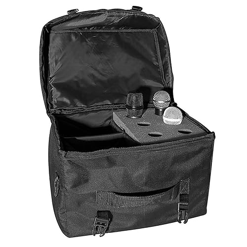 OnStage On-Stage MB7006 6-Space Microphone and Accessory Bag