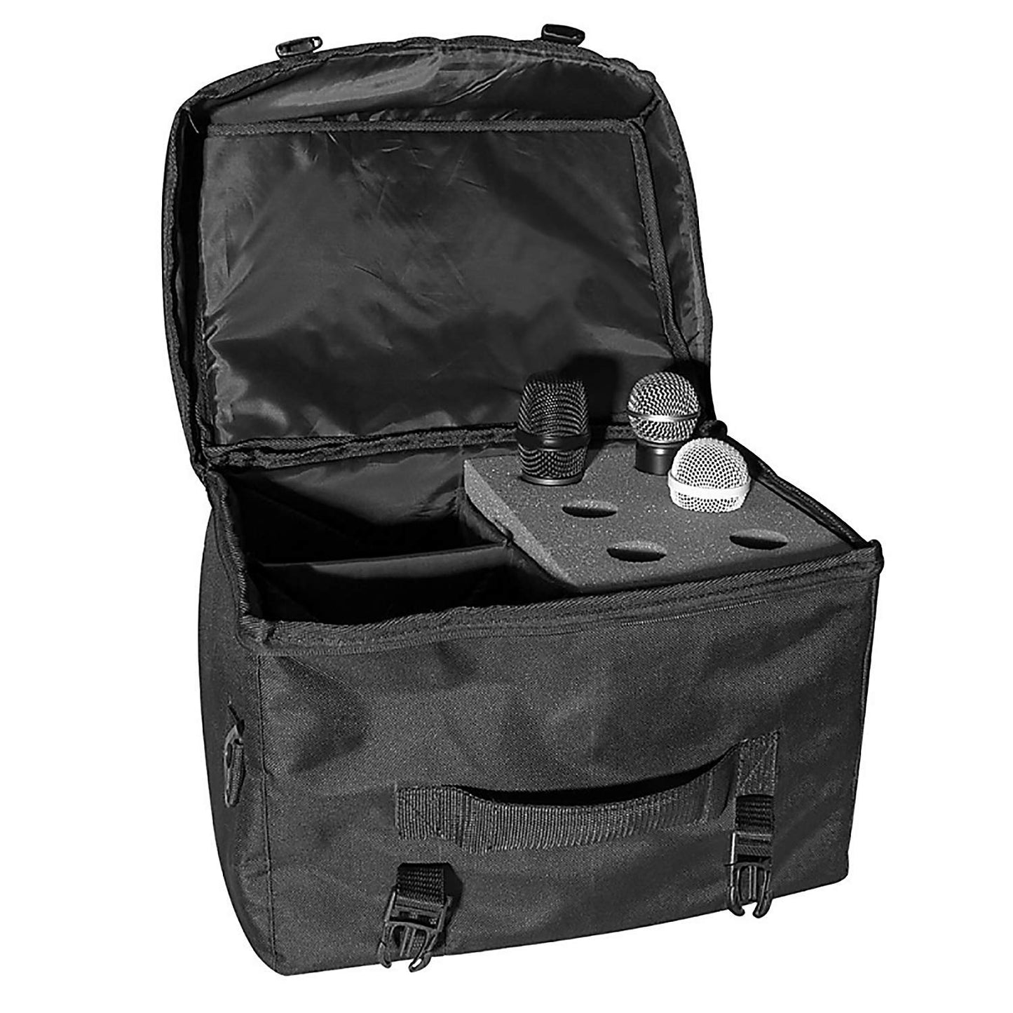OnStage On-Stage MB7006 6-Space Microphone and Accessory Bag