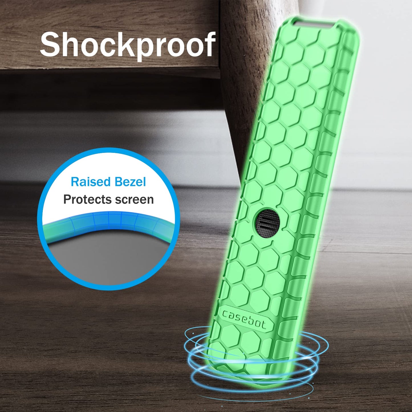 Fintie Protective Case for Sony RMF-TX920U RMF-TX910U RMF-TX900U RMF-TX810U RMF-TX800U Voice Remote Control 2025 2024 2023 2022, Honey Comb