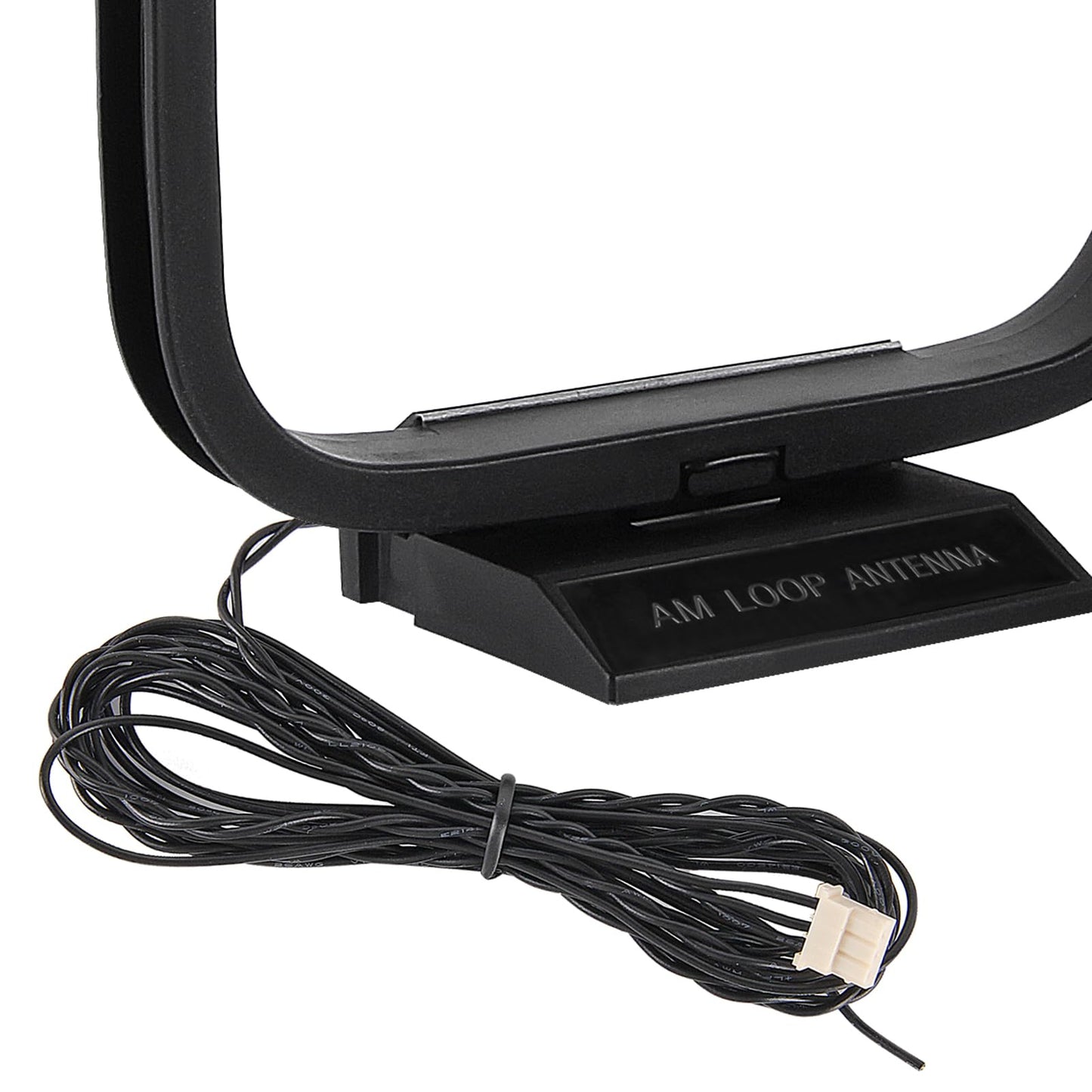AM Loop Antenna 3 Pin Mini Connector for Stereo Receiver Indoor Radio Audio Home Natural Sound Theater