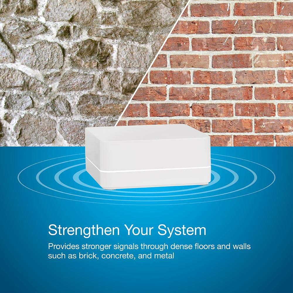 Lutron Caseta Smart Lighting Smart Hub Repeater, Expands The Range of Caseta Up to 60 Feet, Works w/ Alexa, Apple Homekit, Google Home, PD-REP-WH