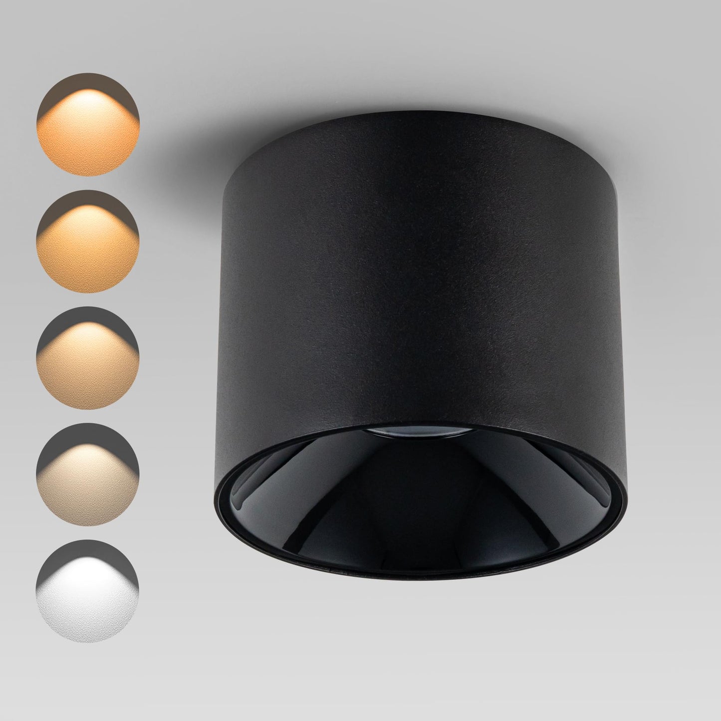 Ajbvp LED Ceiling Spotlight 4.72 inches 18W Surface Mount Ceiling Light