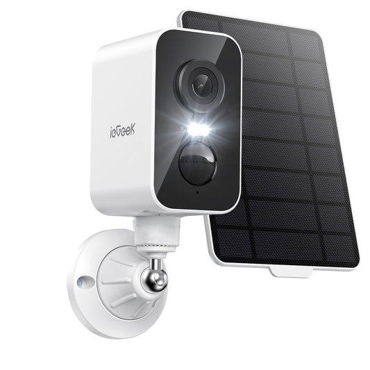 ieGeek 4G LTE Cellular Security Camera, PIR Motion Sensor, Off Grid Security Camera Built-in SIM Card