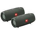 JBL Xtreme 2 Portable Wireless Bluetooth Speakers - Pair (Green)